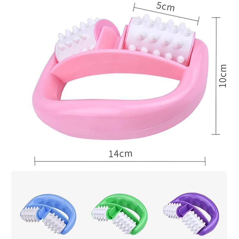 Massager Facial Massager Fat Control Roller Massager Cellulite Neck Buttock Fast Slimming Facial Lifting Tool Face Anti Cellulite Roller D Type Wyz15263