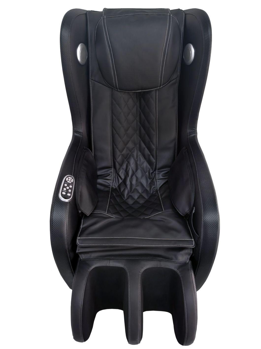 Cheap Price Factory OEM L Track Electric Music Function Black Full Body Zero Gravity Chair Massager