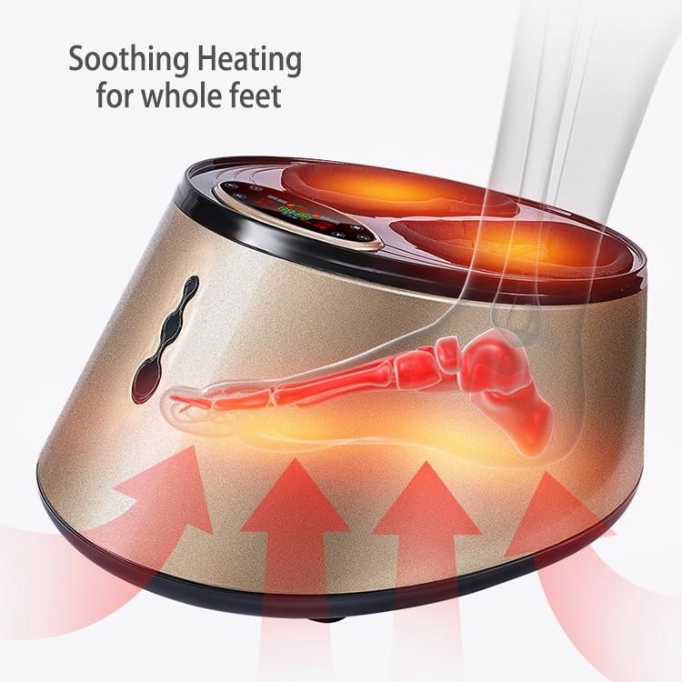 Wholesale OEM Electric Air Pressure Shiatsu Scraping Foot Massager with Heating