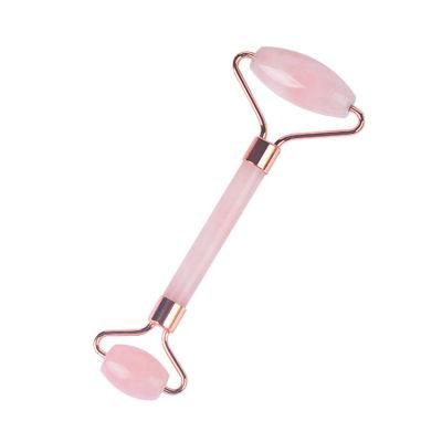 Factory Direct Natural Jade Roller Rose Quartz Facial Roller in Massager