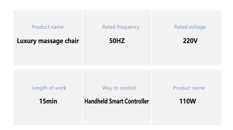 Multifunctional Zero Gravity 4D Massage Sofa Chair