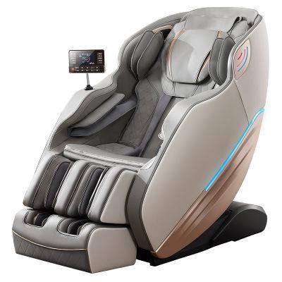 Sauron S350 2022 New Ai Voice SL Track 6D Manipulator Body Detection 0 Gravity Massage Chair with Heating Therapy