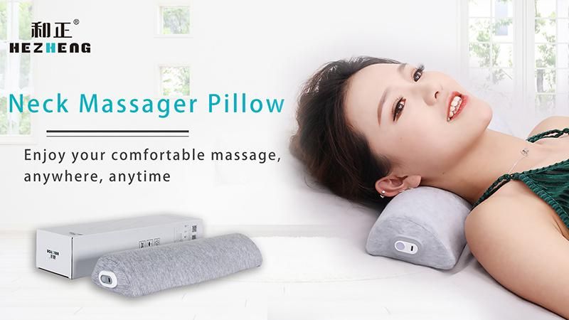 Pop Relax Relief Pain Massage Neck Pillow for Neck Relax Latest Memory Foam Vibration Massage