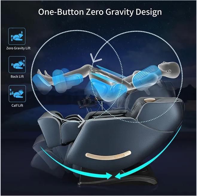 Zero Gravity Cheap 3D Office Recliner Shiatsu Heating Massage Chair