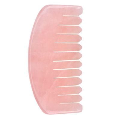 New Hot Selling Gua Sha Scraping Tool Hair Comb Easter Jade Roller Massage Facial Massager Jade Hair Massage Comb