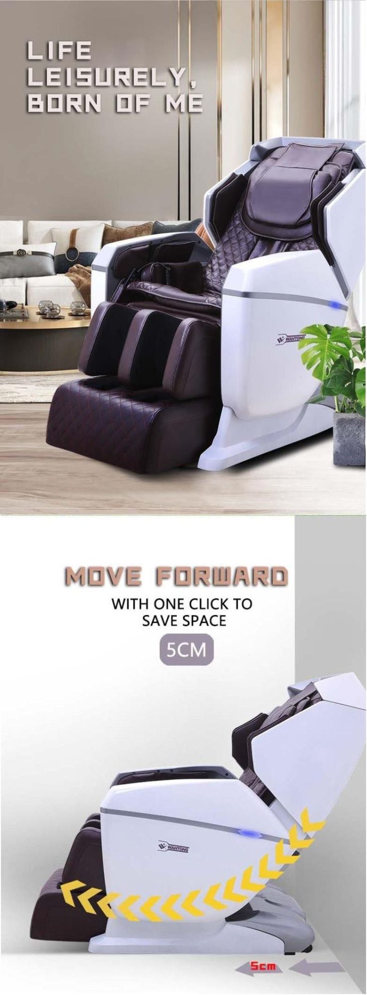 Commercial 4D Wholesale Zero Gravity Massage Chair Healthcare Body Massager