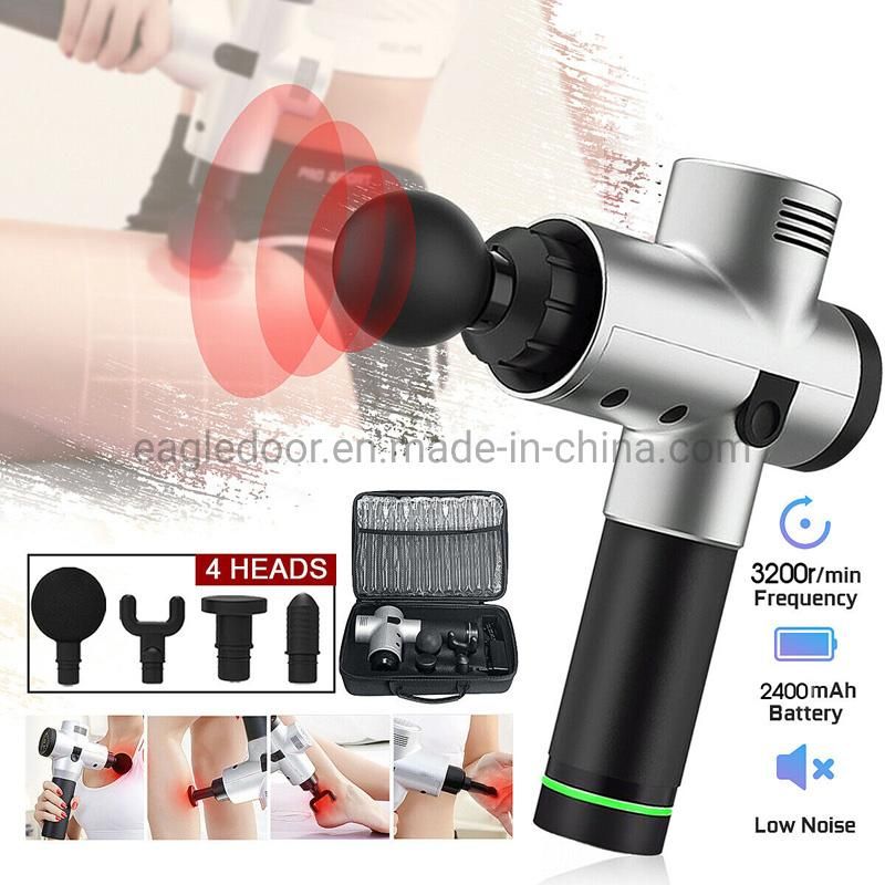 20 Speed Massage Gun Muscle Massager Muscle Pain Management After Training Exercising Body Relaxation Slimming Shaping Pain Relief 2020