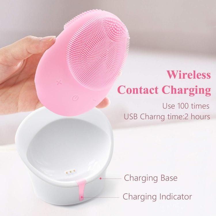 Factory Directly Food Grade Silicone Facial Scrub Face Cleansing Brush