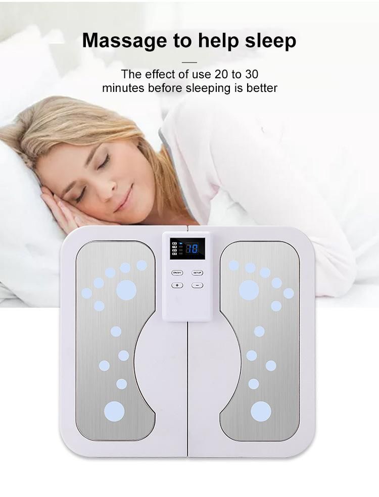 Electric Intelligent Timing Foot Heat Massager with LCD Remote Control