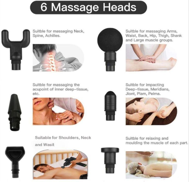 New-Generation Wireless Body Relax Muscle Vibration Massage Gun