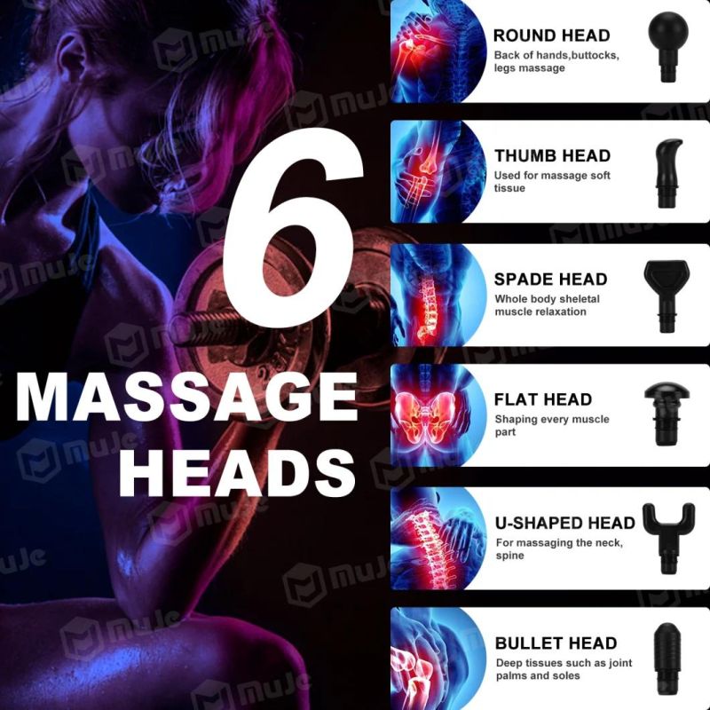 All in One Massage Gun Vibration Full Body Fascia Gun