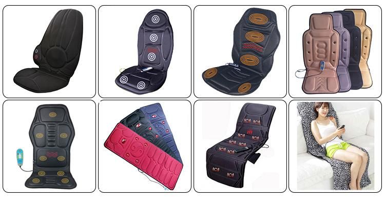 Electric Cool-Heating-Vibrating Massage Mattress Back Shiatsu Car Seat Massage Cushion