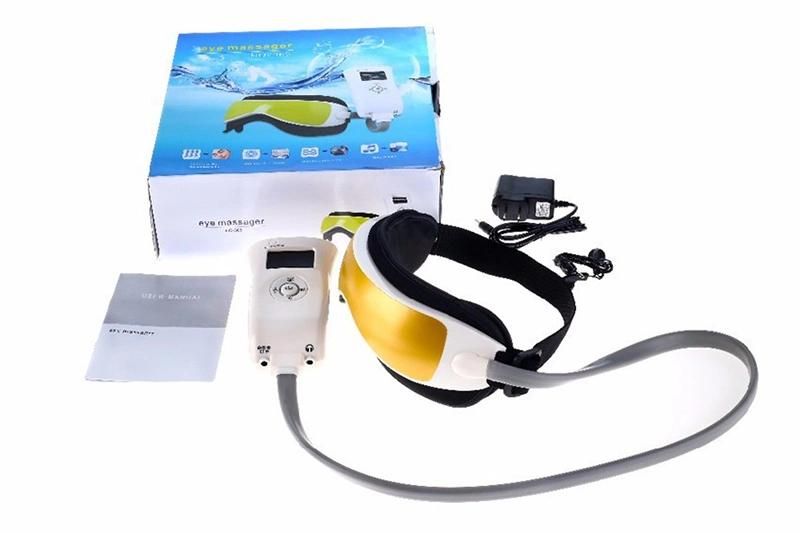 2022 New Hot Sale Smart Eye Massager Eye Care Massager Massage Heating with Music Houhold Portable Eye Mask