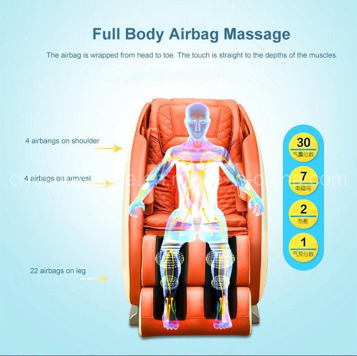 2019 Best Selling Zero Gravity Shiatsu Back Massage Chair