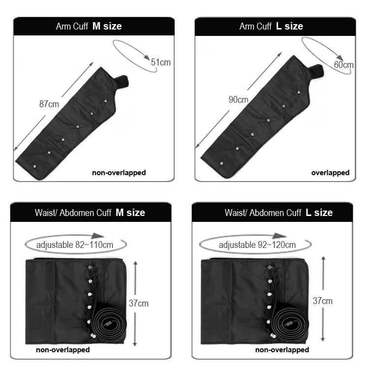 Sequential Compression Physio Recovery Pump Boots Massager Directly Customized Has a Squeezing From Distal to Proximal