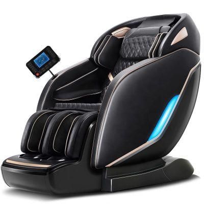 Home Luxury Full Body Electric Ai Smart Heat Recliner Thai Stretch 3D Robot Hand SL Track Zero Gravity Shiatsu 4D Massage Chair