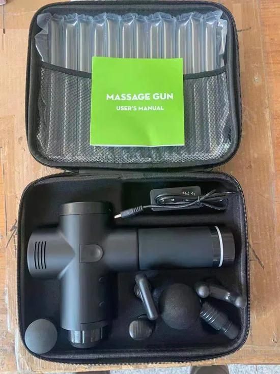 Deep Pressure Relieve Massage Gun Cordless Private Label Gym Body Muscle Massagegun Fascia Gun