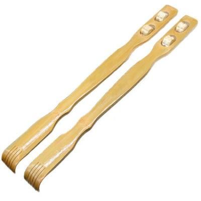 Bamboo Hand Held Massager Back Scratcher