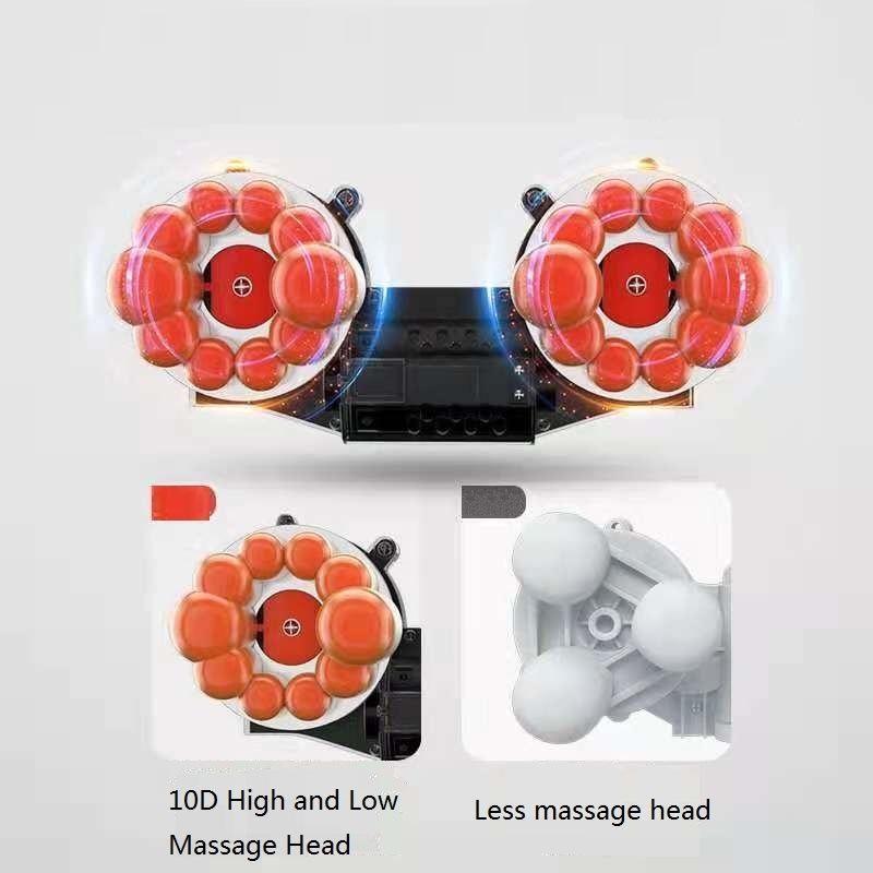 Multi-Function Neck and Back Massager Electric Shoulder Head Massage Pillow with Shiatsu