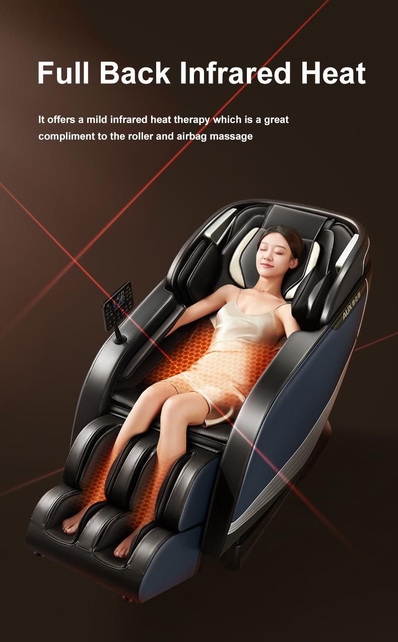 2022 3D Multifunctional Fauteuil De Massage Smart Luxury 4D Zero Gravity Electric Massagestoel Yoga Stretch SL Track Massage Chair