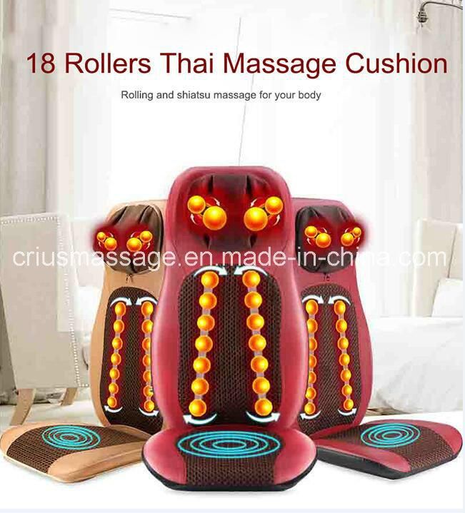 Kneading Jade Stone Back Massage Cushion