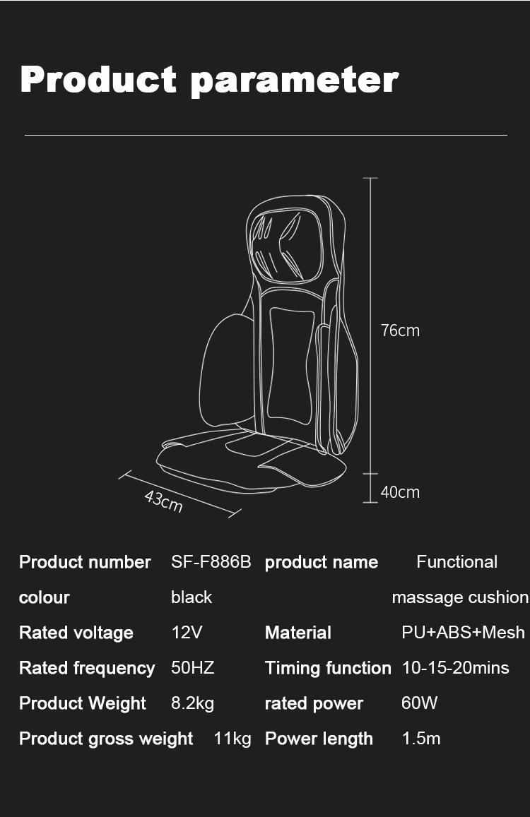 Brand New Electric Full Body Massage Mat with High Quality