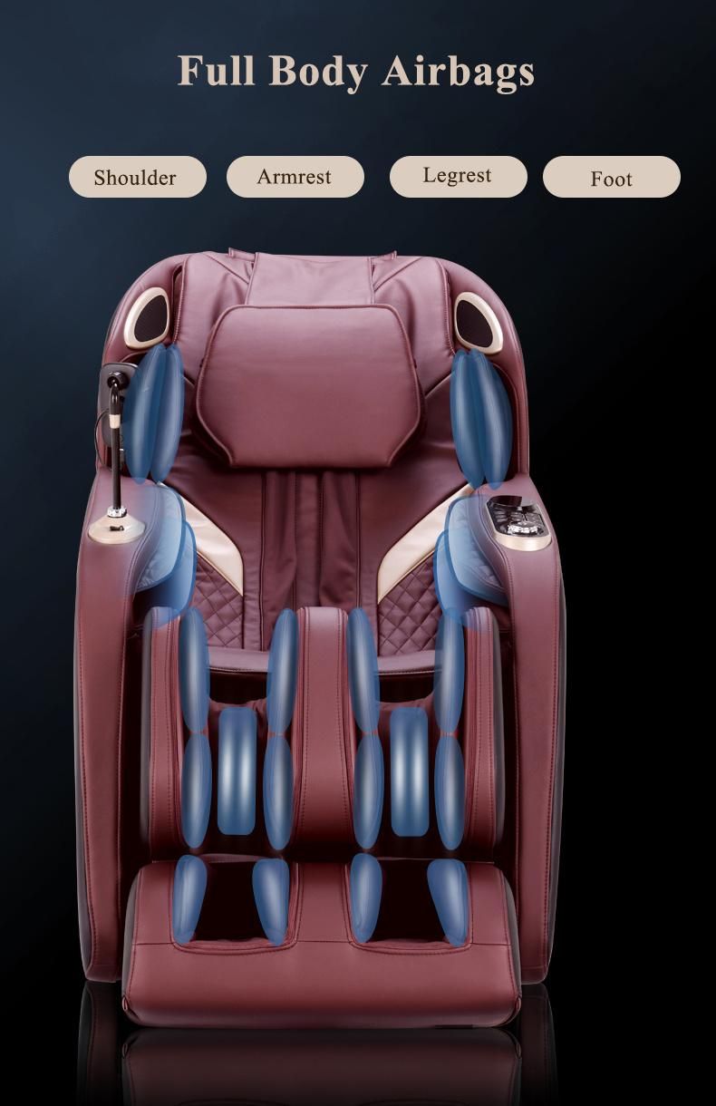 Deluxe High Quality Swing SL Track Full Body Massage Chair at Home Use