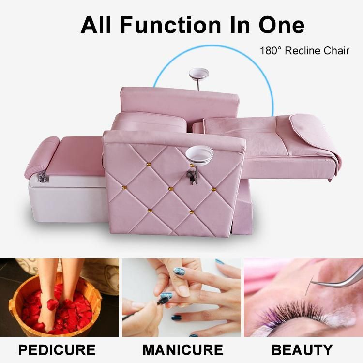 Best Price China Factory Beauty SPA Pink Pedicure Chairs Prices