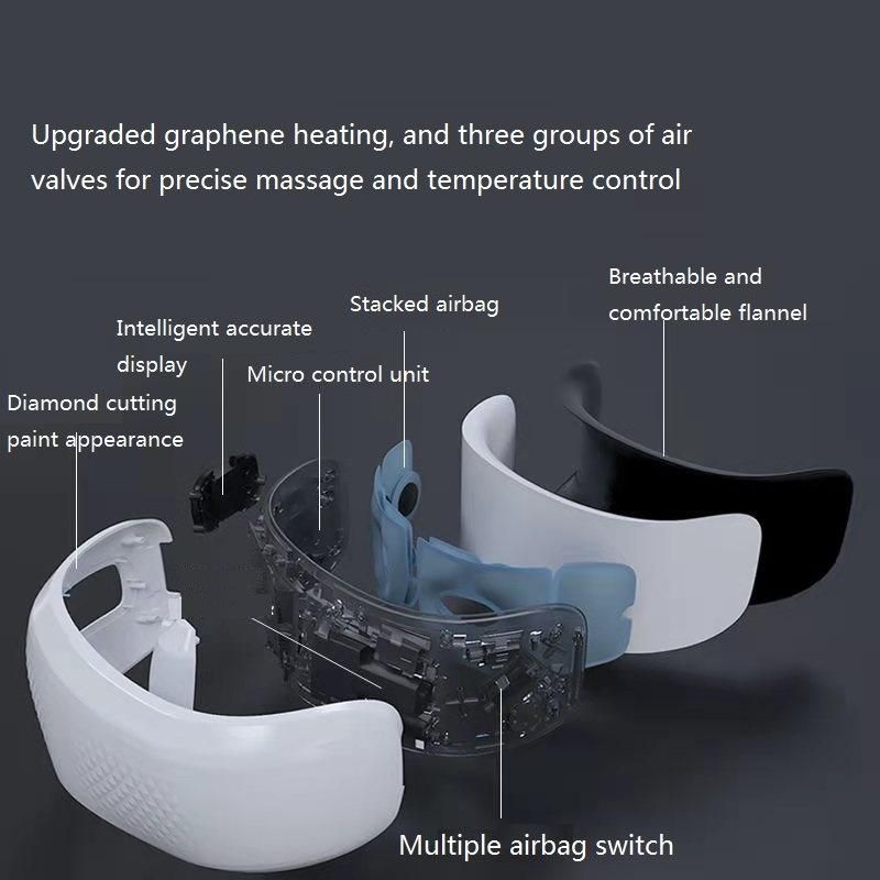 Music Graphene Heating Air Pressure Foldable Wireless Eye Massager