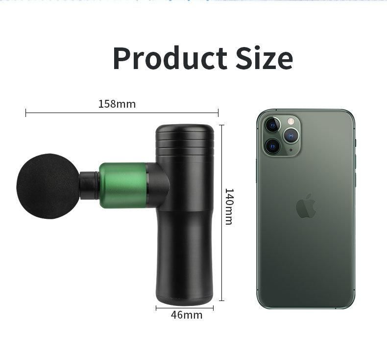 Youmay Factory Price Adjustable Massage Gun Mini Muscle Massage Gun Relax Deep Tissue Percussion Massager