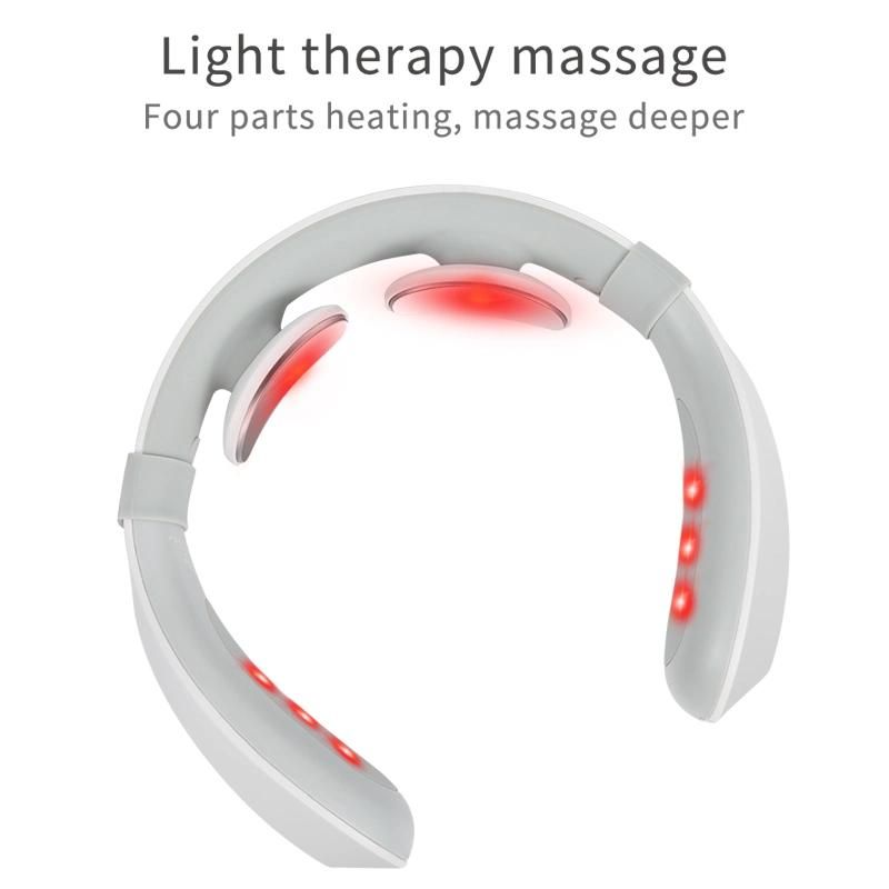 Wireless Low Frequency Acupuncture U Type with Heat Neck Massager