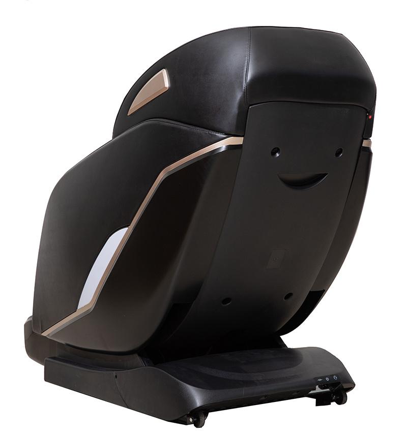 3D 4D SL Shaped Brown Black White Electronic Full Body Airbag Zero Gravity LCD Pads Home Massage Chair