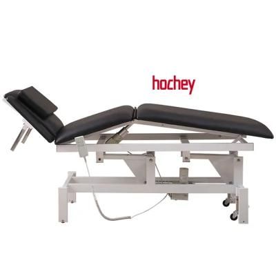 Hochey Medical Cheap Price Electric Adjustable Salon Cheap Chair SPA Cosmetic Facial Beauty Bed Salon Commercial Furniture