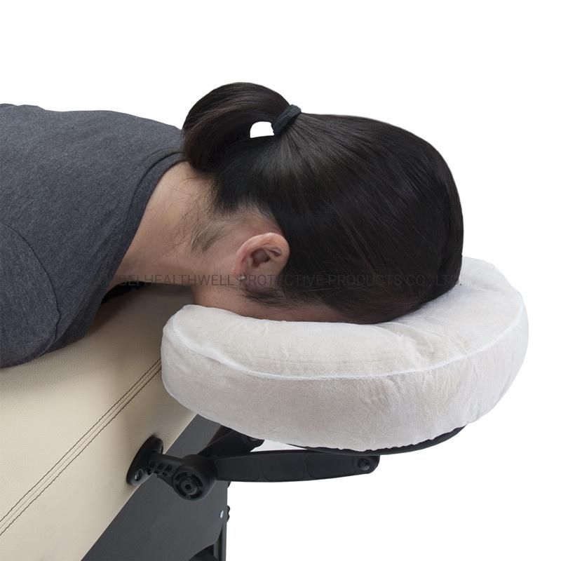 Disposable Fitted Face Cradle & Headrest Covers for SPA Pillow Bed Table Salon Cover