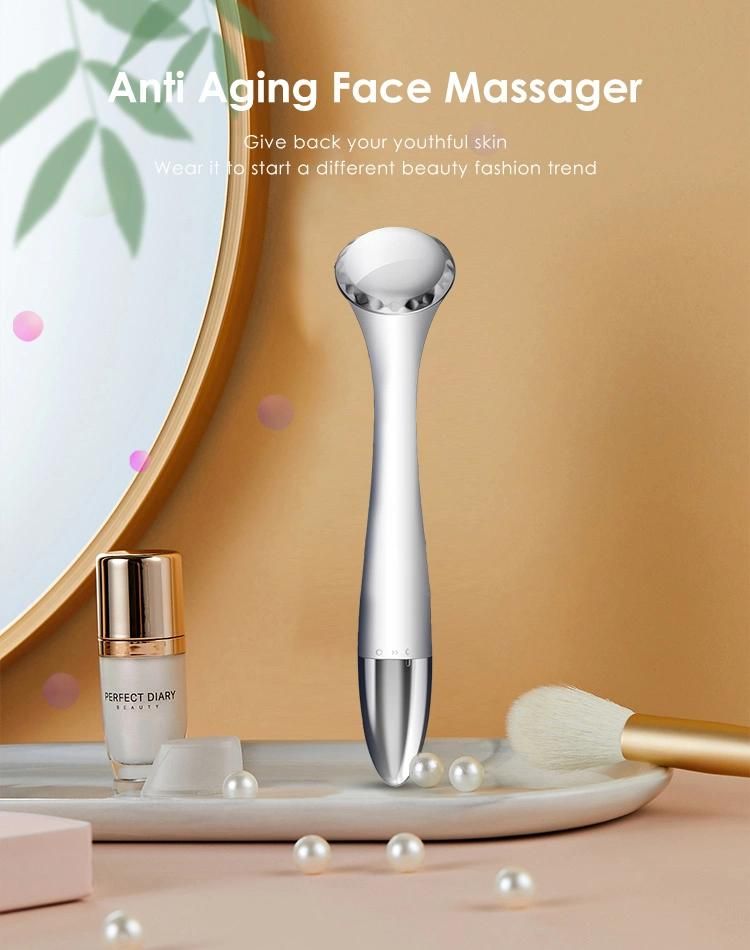 High Quality Care Facial Massager Electronic Beauty Instrument Skin Rejuvenation Ion Import Vibration Massage Instrument