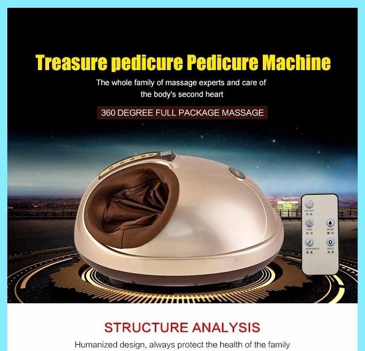 Air Pressure Reflexology Blood Circulation Machine Kneading Shiatsu Foot Massager