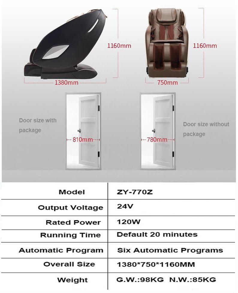 Manipulator 3D Intelligent Home Use Massage Sofa Chair