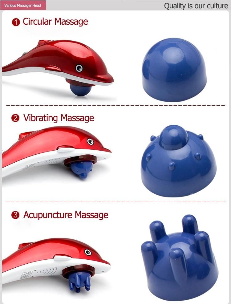 Dolphin Designed Handheld Massager (LC-889)