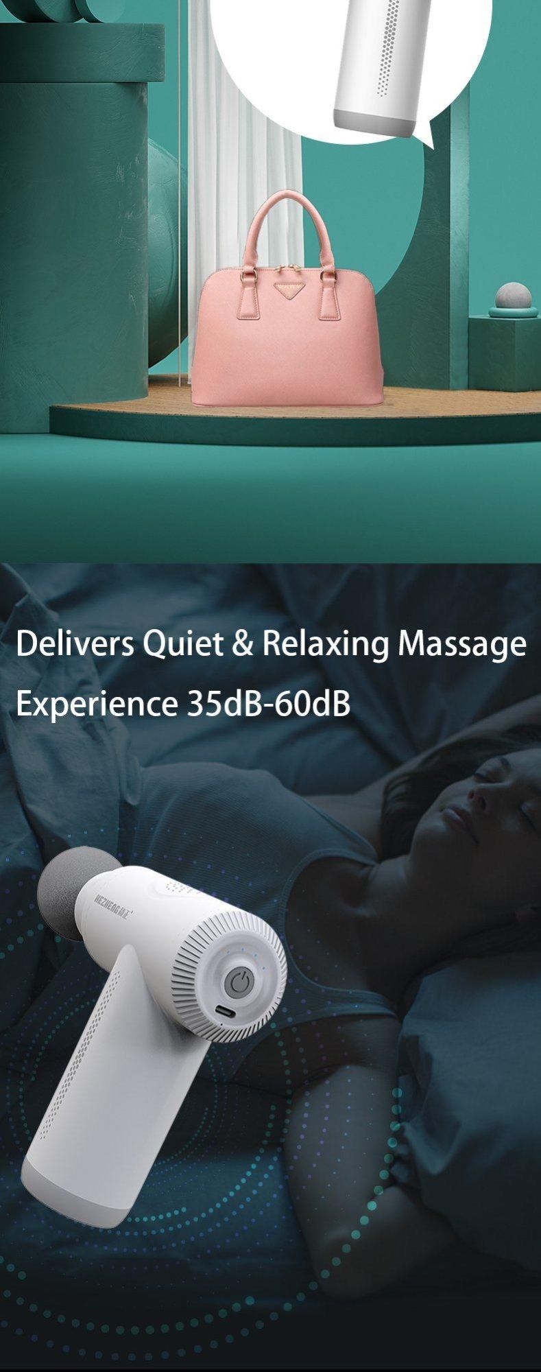Professional Muscle Relax Cordless Commercial Deep Tissue Percussion Powerful Massage Gun