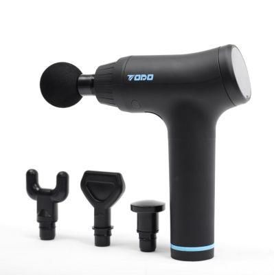 New Black PRO Muscle Massage Gun Deep Tissue Percussion Muscle Massager Gun for Athletes Pain Relief Therapy and Relaxation