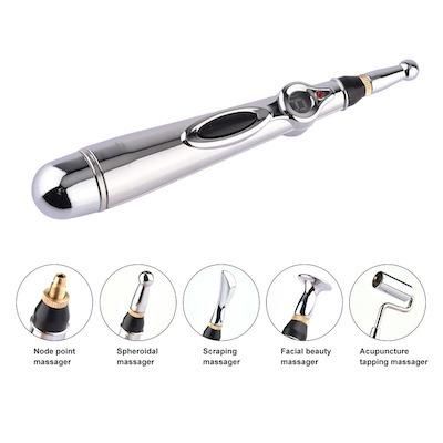 Five Head Electric Laser Point Massage Pen (XH-WMP-912)