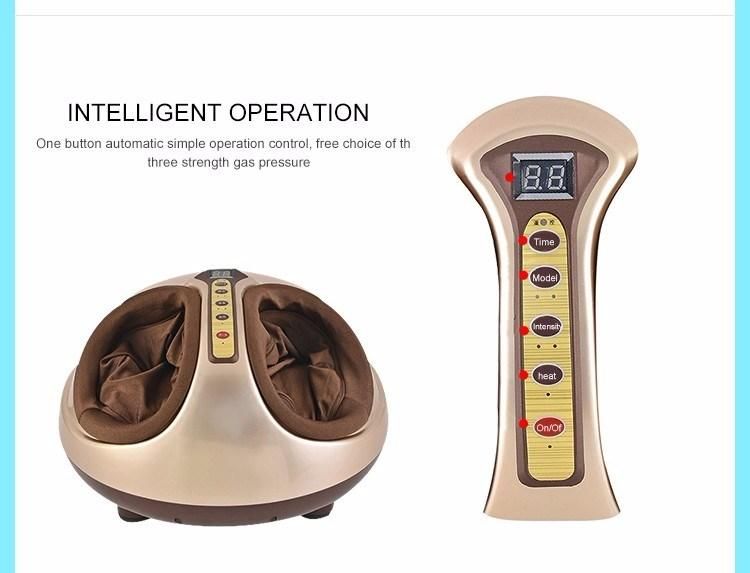 Air Pressure Reflexology Blood Circulation Machine Kneading Shiatsu Foot Massager