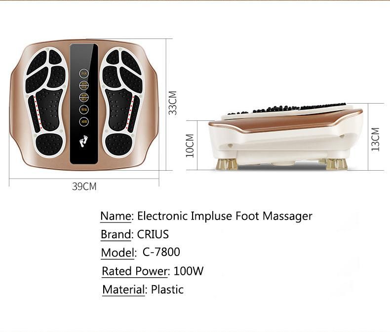 New Low Frequency Foot Massager with Electric Impluse