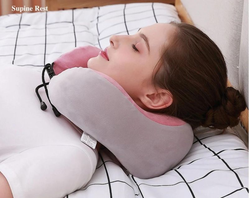 U Shaped USB Charging Wireless Car Shiatsu Neck Massage Portable Traveling Heating and Kneading Neck Massage Pillow