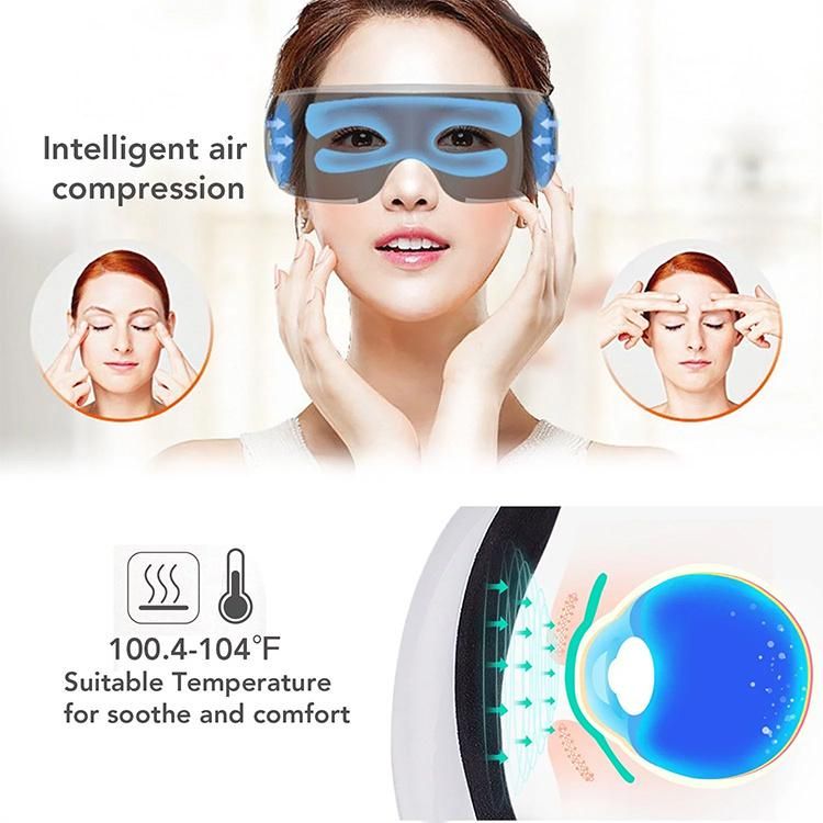 Smart Electric Under Music Eye Care Massager for Relax Beauty Eye Mini Massage Dropshipping