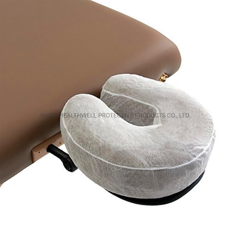 Hygiene/SPA Disposable Face Rest Cover Non Woven Fitted Headrest Cover