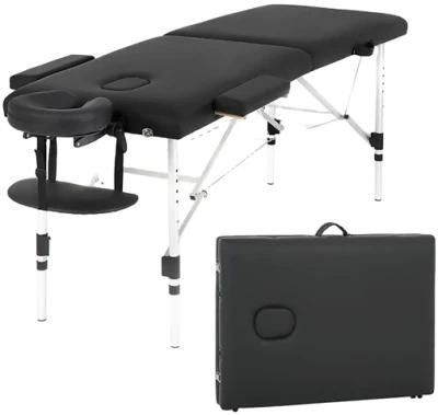 Aluminum Alloy Electric Treatment Portable Physical Therapy Folding Massage Table Bed