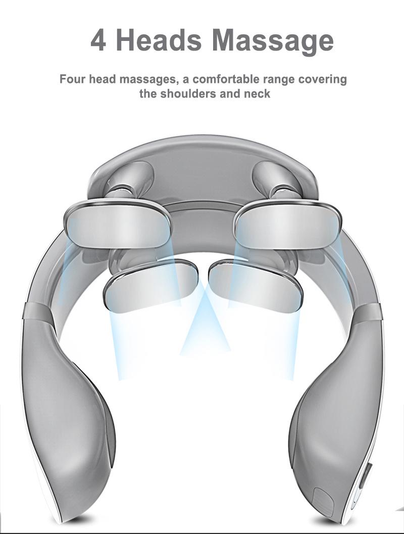 Wireless U Shape Low Frequency Electric Pulse Neck Massager