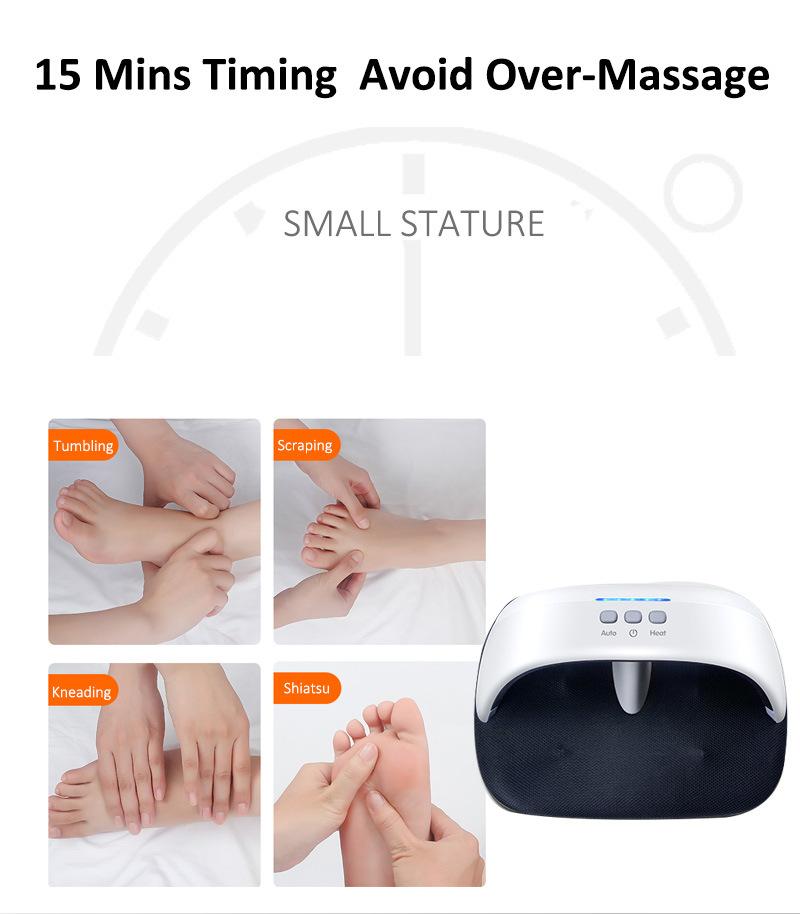 New Design Vibrating Gua Sha Heated Roller Foot Massager