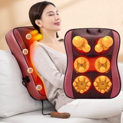 Multi Neck Waist Back Full Body Electric Instrument Kneading Car Massaging Shiatsu Massage Back Cushion